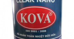Keo bóng nước nano Kova Clear E3
