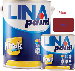 Sơn lót chống rỉ Lina màu đỏ 911 Sơn lót chống rỉ Lina màu đỏ 911