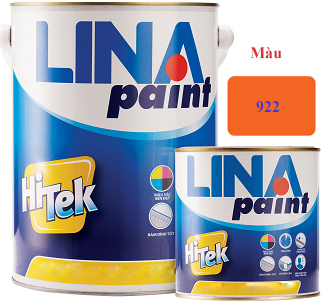 Sơn thơm công nghiệp Lina màu cam 922 Sơn thơm công nghiệp Lina màu cam 922