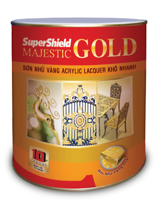 Sơn Toa Super Shield Majestic Gold Lacquer