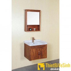 Bộ tủ chậu liền gương Navier NV-463 (không kèm vòi và xi phông)