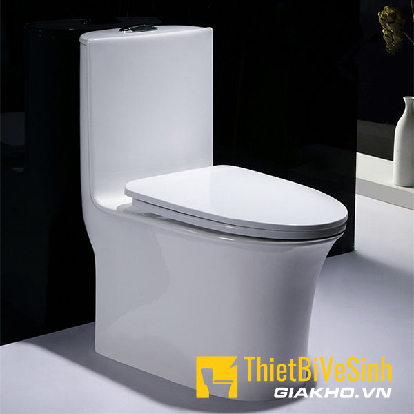 Bồn cầu 1 khối két nước khuyết Navier NV-911