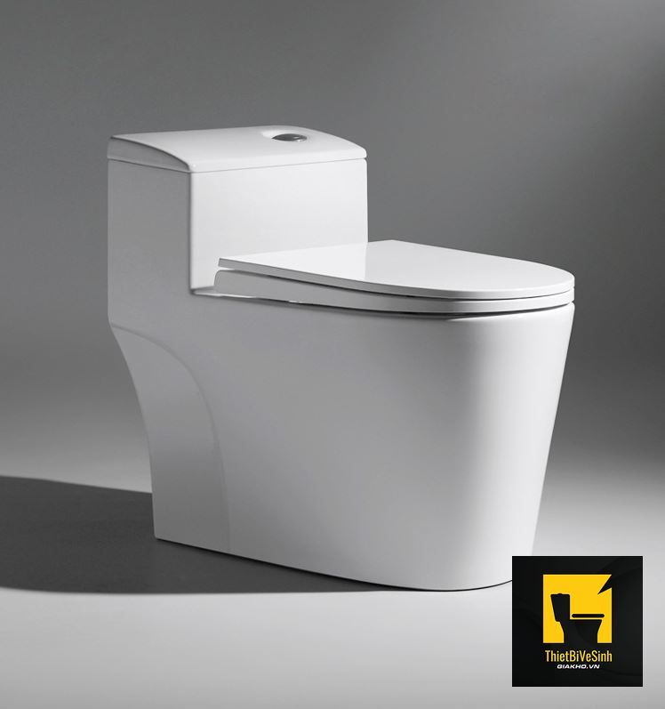 Bồn cầu 1 khối nút xả lệch NEW 2020 Navier NV-1004