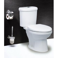 Bồn cầu 2 khối Caesar CD1338 (nắp thường)