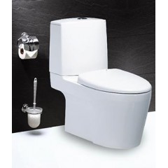 Bồn cầu 2 khối Caesar CD1345 (Nắp đóng êm)