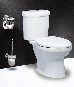 Bồn cầu 2 khối Caesar CT1338 (nắp thường) Bồn cầu 2 khối Caesar CT1338 (nắp thường)