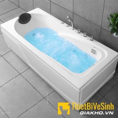 Bồn tắm chất liệu Acrylic massage Navier NV-1302AYMV (không kèm bộ vòi)
