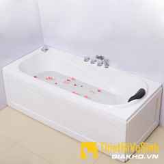 Bồn tắm chất liệu Galaxy có chân yếm kèm bộ vòi Navier NV-1301GYV