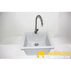 Chậu rửa chén đá nhân tạo 1 hộc Navier NV-5349