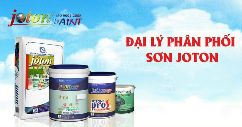 Đại lý sơn Joton uy tín- nhà phân phối chính hãng, giao hàng miễn phí Đại lý sơn Joton