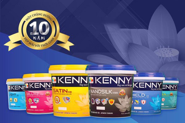 Đại lý sơn KENNY chính hãng, uy tín nhất TPHCM Đại lý sơn Kenny chính hãng