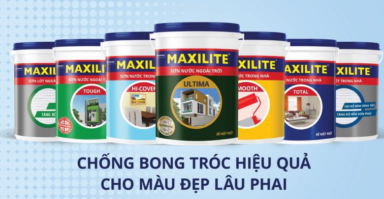 Đại lý sơn Maxilite chính hãng, uy tín nhất TPHCM Đại lý  Sơn Maxilite
