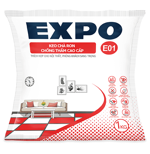 Keo chà ron chống thấm Expo E01 cao cấp
