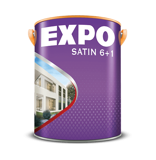 Sơn nước ngoại thất Expo Satin 6+1 bóng