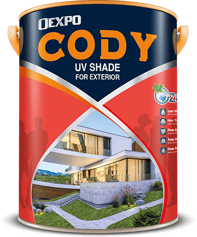 Sơn ngoại thất OEXPO CODY UV SHADE FOR EXTERIOR bền màu Sơn ngoại thất OEXPO CODY UV SHADE FOR EXTERIOR bền màu