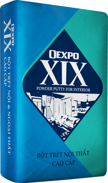 Bộ trét tường nhà OEXPO XIX POWDER PUTTY FOR INTERIOR
