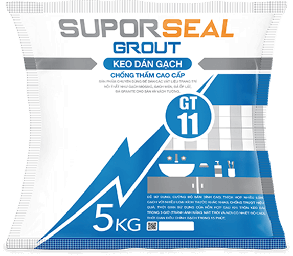 Keo dán gạch chống thấm OEXPO SUPORSEAL GROUT GT11