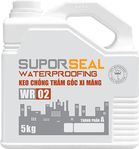 Keo chống thấm OEXPO SUPORSEAL WATERPROOFING WR02 gốc xi măng