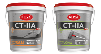 Cách sử dụng sơn chống thấm KOVA CT-11A chuẩn kỹ thuật