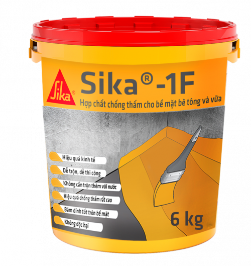 Sika 1F hợp chất chống thấm cho bề mặt bê tông và vữa