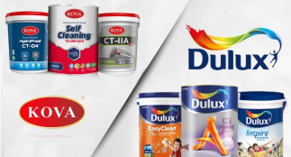 So sánh sơn Kova và Dulux về nguồn gốc, chất lượng, màu sơn