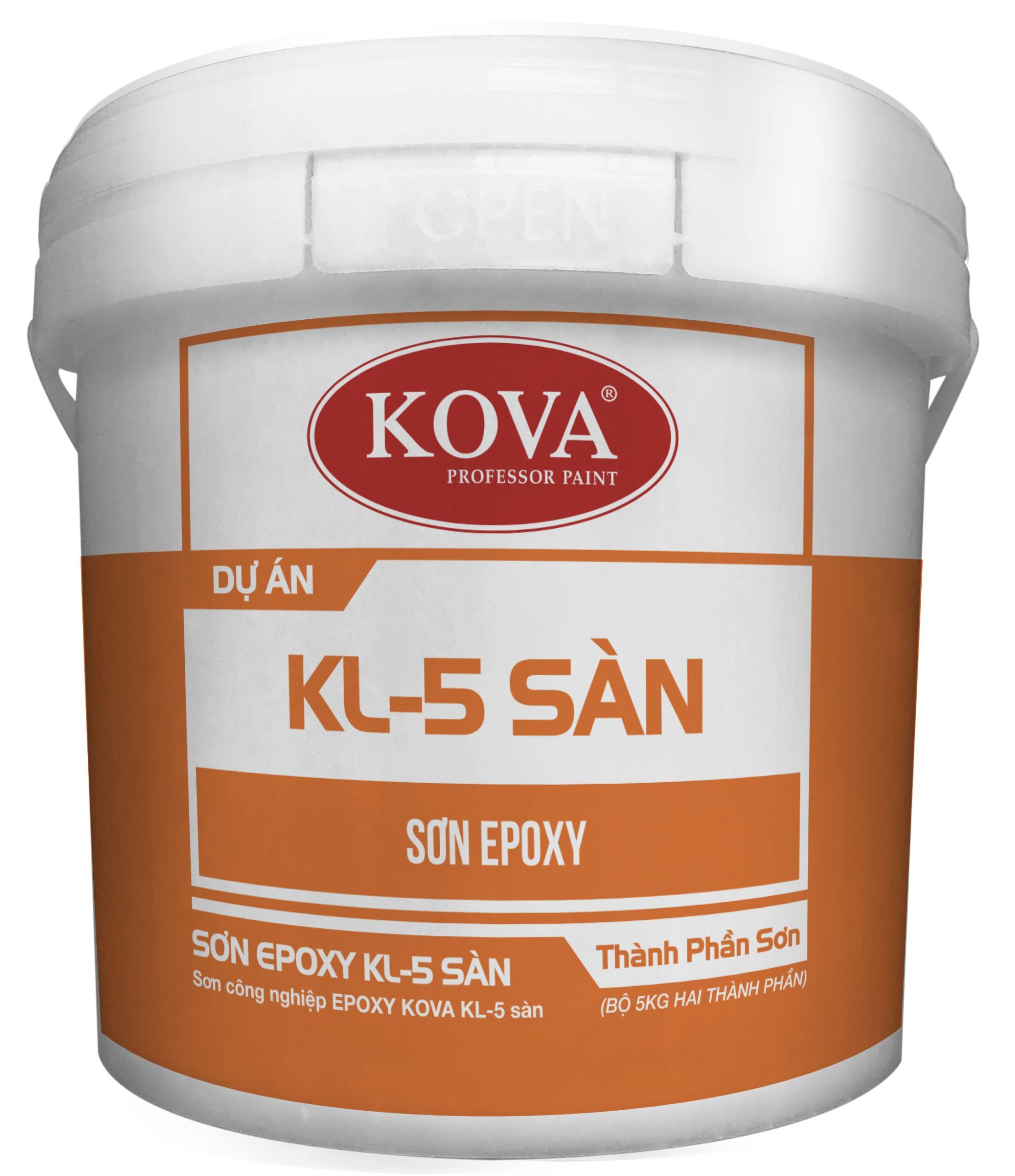 Sơn nền bê tông cho trường học - sơn Kova KL-5 - sơn epoxy Kova KL-5 sàn